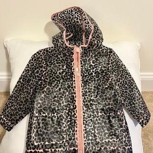 Leopard Raincoat